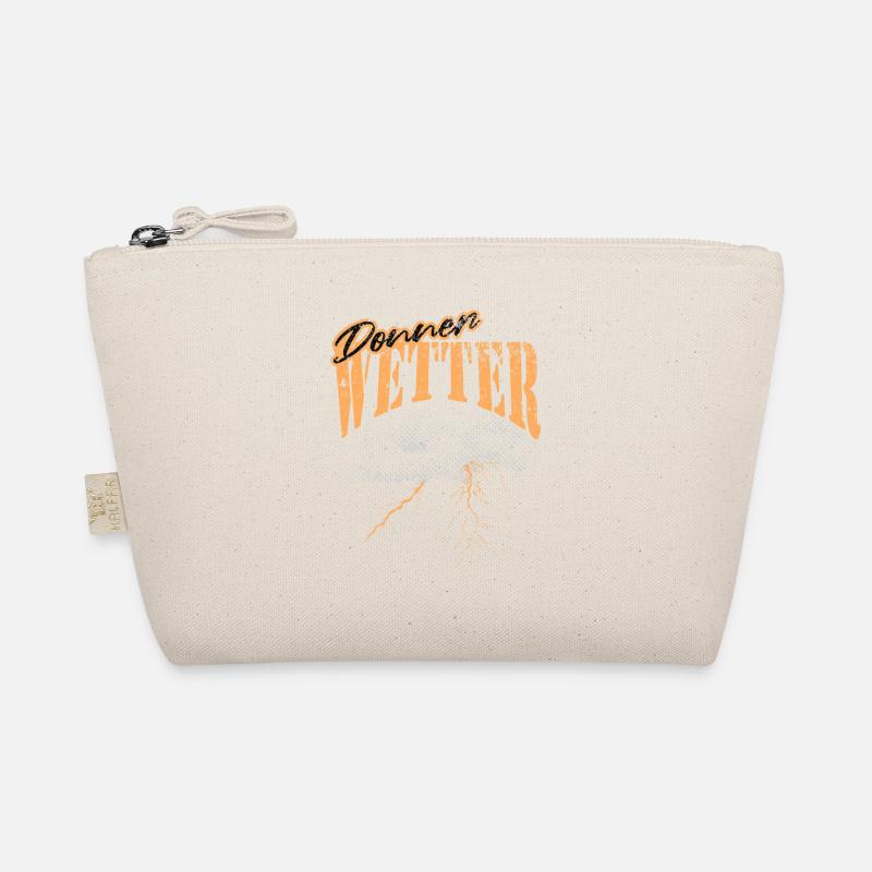 Thunderstorm Weather Graphic Design Organic Pouch
