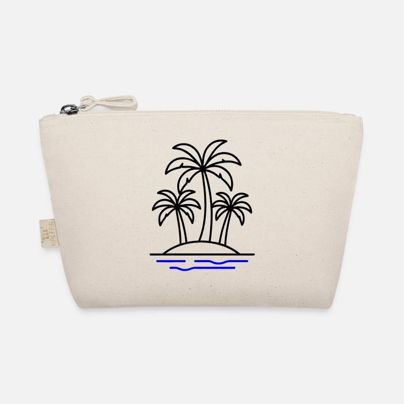 Palmen Insel Urlaub Bio-Täschchen