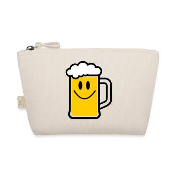 Beer face - Organic Pouch - nature - Front