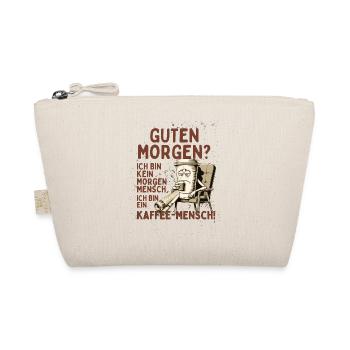 No Morning Person – Camiseta humoristique Coffee Man - Trousse biologique - nature - Devant