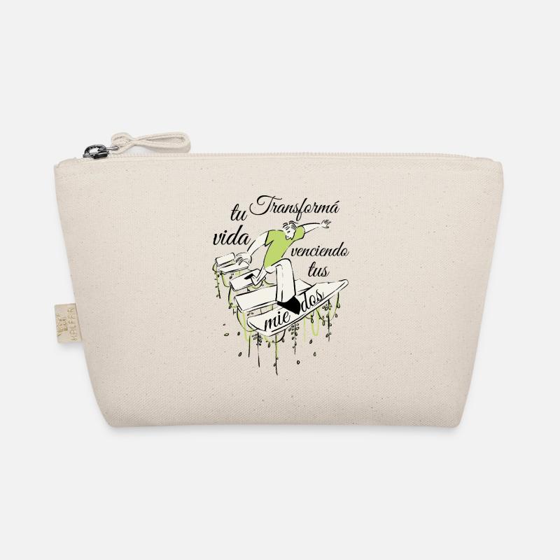 Verändere dein Leben, indem du deine Ängste überwindest Bio-Täschchen