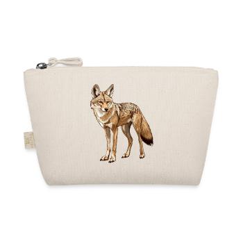 cunning jackal - Organic Pouch - nature - Front