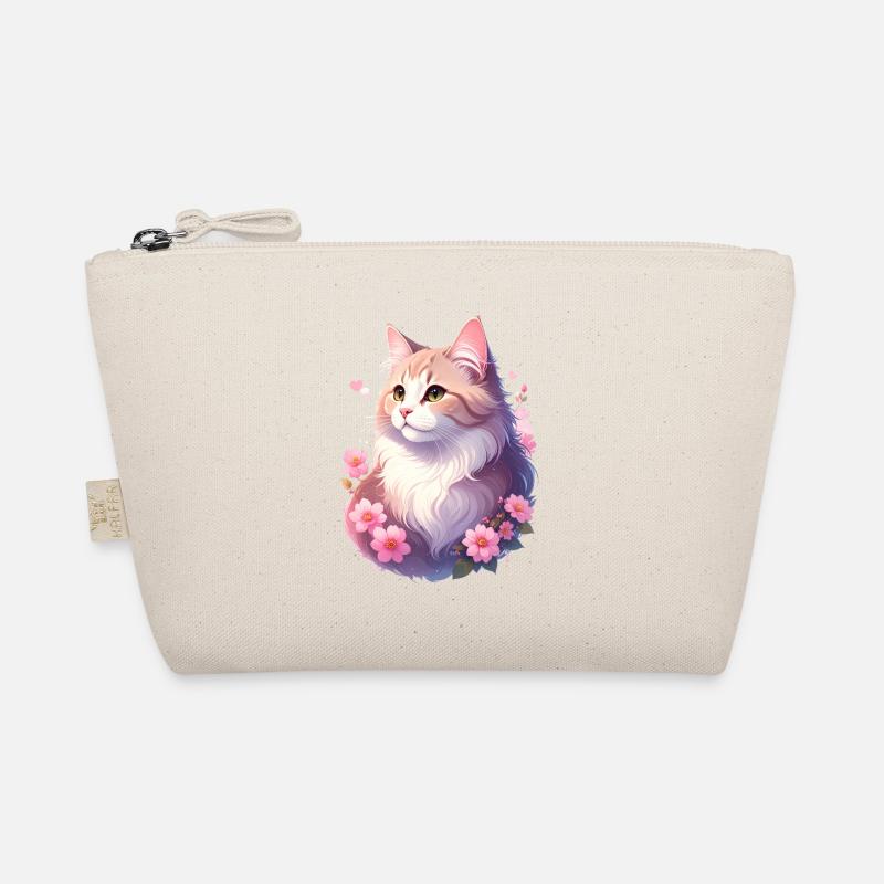 Portrait de chat angora Trousse biologique