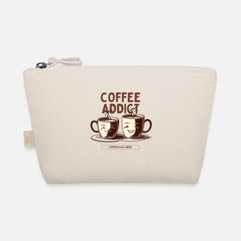 Coffee Addict – Coffee Lover Design Organic Pouch