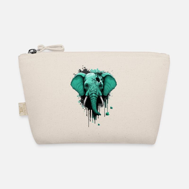 Tropf Elefant Bio-Täschchen