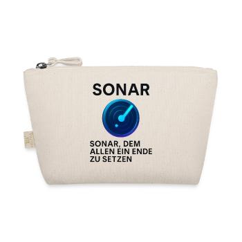 Sonar – Dem Allen ein Ende zu setzen - Bio-Täschchen - Natur - Vorne