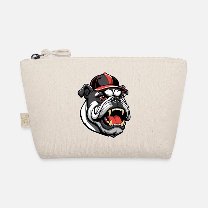 BOULEDOGUE AVEC CASQUETTE DE BASEBALL Trousse biologique