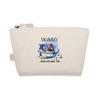 Mommy Needs Her Soak Time – Selfcare Mom Design - Bio-Täschchen - Natur - Vorne