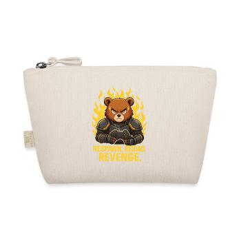 RESPAWN. RELOAD. REVENGE. – SupaSchokoBear Anime - Organic Pouch - nature - Front