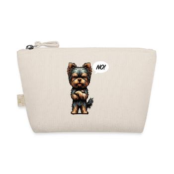 No Yorkshire Terrier Yorkie Yorkiebesitzer Yorkies - Bio-Täschchen - Natur - Vorne