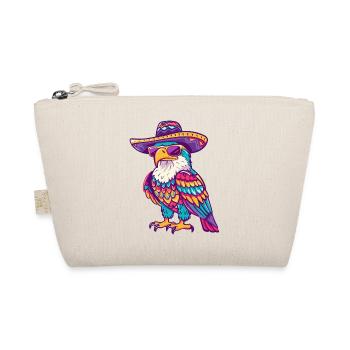 Aigle Bande Dessinée Drôle Sombrero - Trousse biologique - nature - Devant