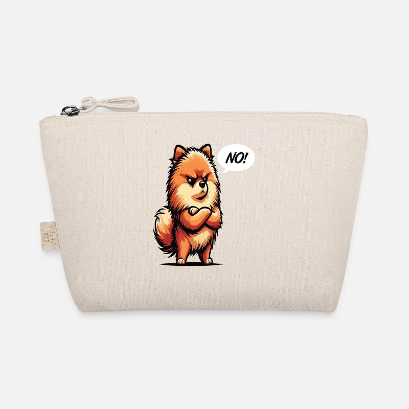 No Pomeranian Dwarf Spitz Dwarf Spitz Holder Spitz Organic Pouch