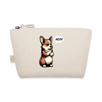 Nein Corgi Corgis Welsh Corgi Corgibesitzer Corgis - Bio-Täschchen - Natur - Vorne