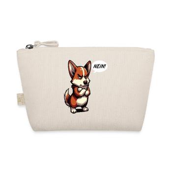 Nein Corgi Corgis Welsh Corgi Corgibesitzer Corgis - Bio-Täschchen - Natur - Vorne