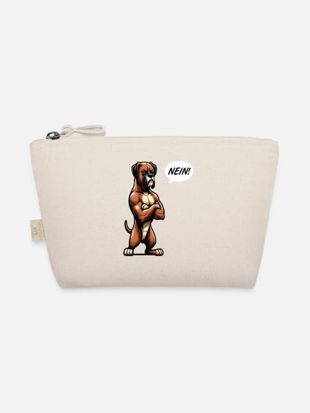 Nein Boxer Boxerhalter Boxerhund Boxerbesitzer - Bio-Täschchen - Natur