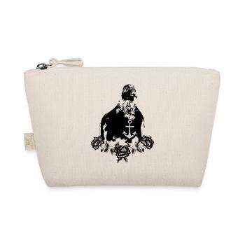 Love Hope Charity rétro colombe ancre roses vintage - Trousse biologique - nature - Devant