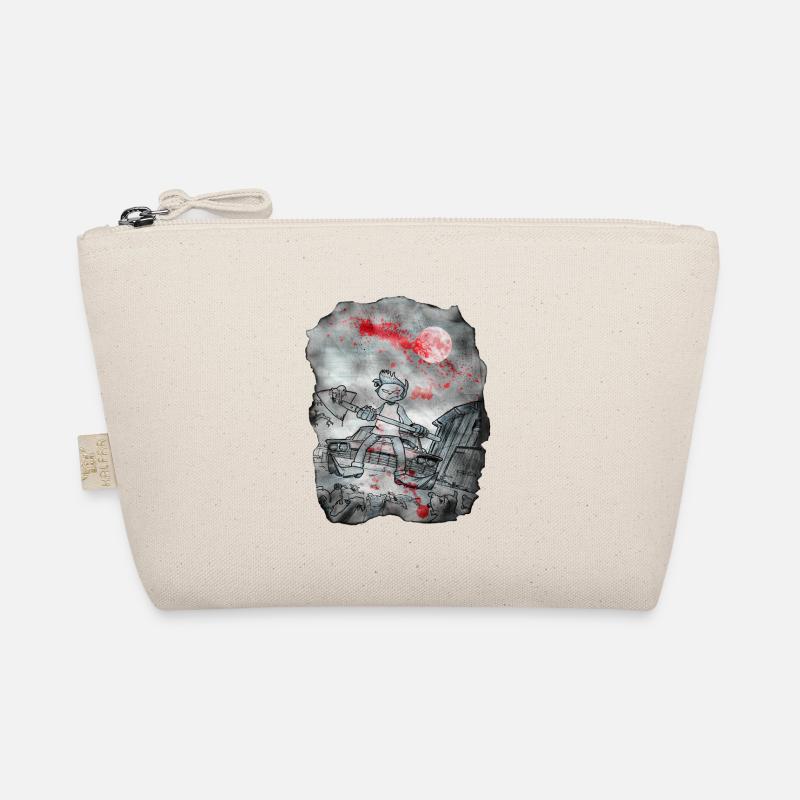 Cat Zombie Killer Organic Pouch