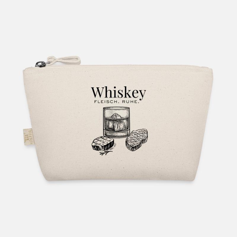 Whiskey & Fleisch – Ruhig genießen Bio-Täschchen