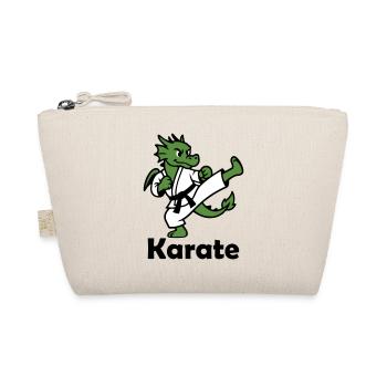 Karate Drache - Bio-Täschchen - Natur - Vorne