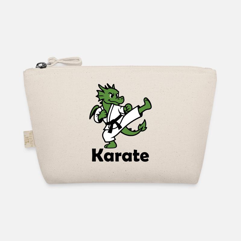 Karate Dragon Organic Pouch