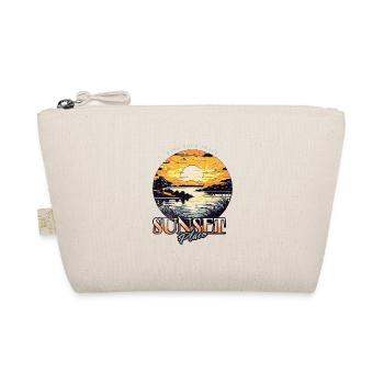 Illustration de coucher de soleil sur le lac - Trousse biologique - nature - Devant