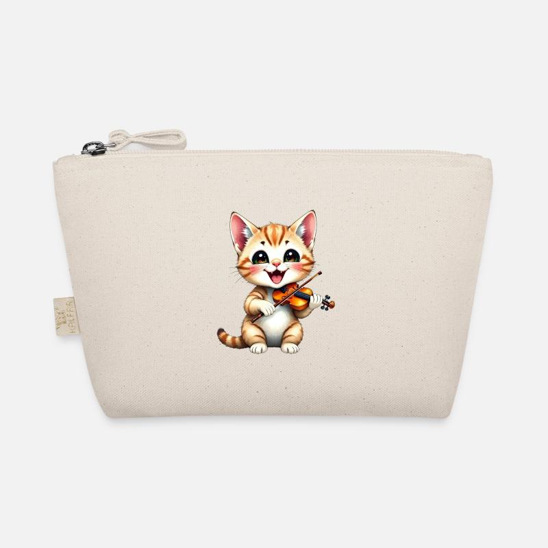 Chaton joue du violon Trousse biologique