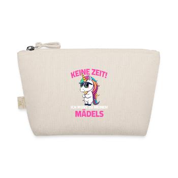 Licorne - Pas le temps, je dois aller chez mes filles - Trousse biologique - nature - Devant