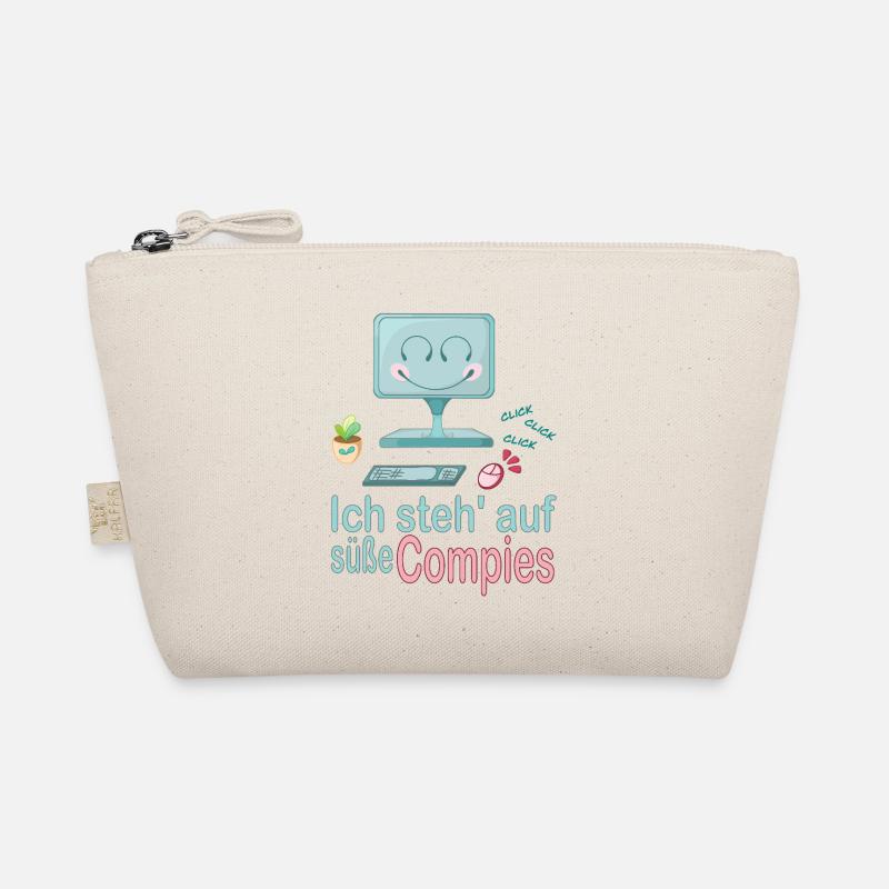 I'm into cute computers Organic Pouch