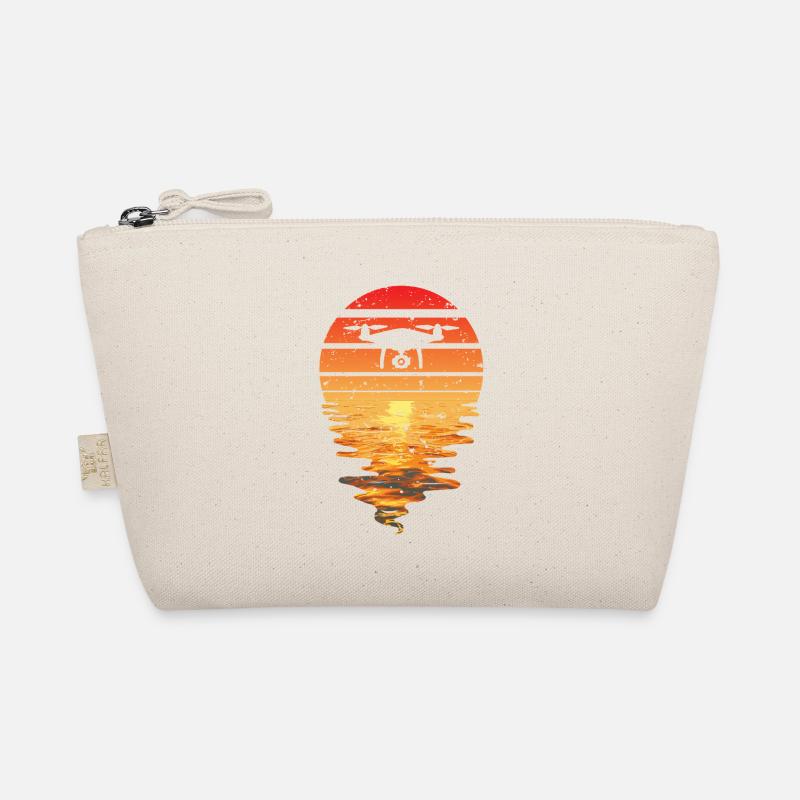 Drone Sunset Rétro Trousse biologique