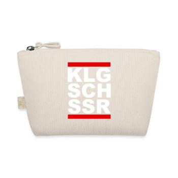 KLGSCHSSR - Klugscheisser - Besserwisser - Bio-Täschchen - Natur - Vorne