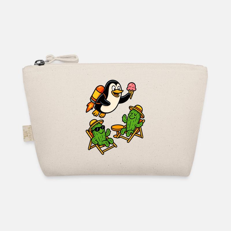 Jetpack Pinguin Bio-Täschchen