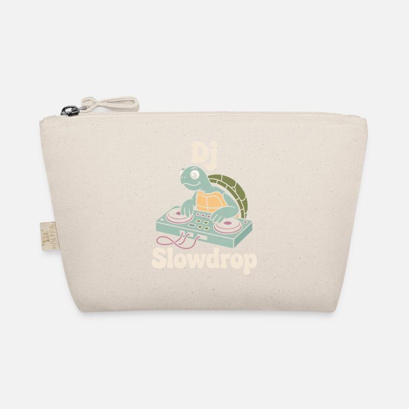 DJ Slowdrop Turtle at the DJ booth Organic Pouch