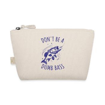 Funny fishing saying fish - Organic Pouch - nature - Front