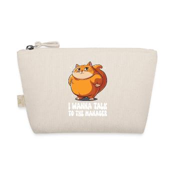Gros chat avec drôle de dicton karen - Trousse biologique - nature - Devant