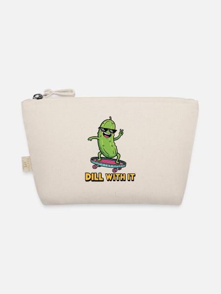 Pickle Vibes - Organic Pouch - nature - Front