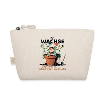 Thoughtful plant with thought bubbles - Organic Pouch - nature - Front