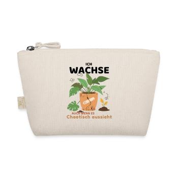 I'm growing, even if it looks messy - Organic Pouch - nature - Front