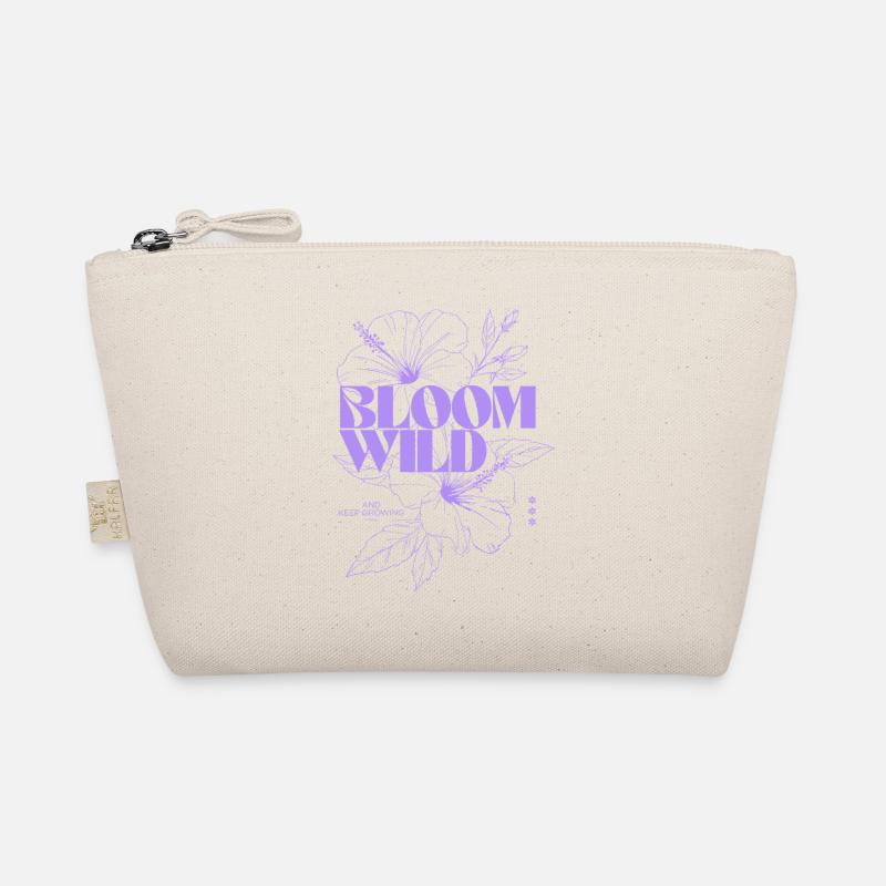 Bloom Wild Botanische Illustration Bio-Täschchen