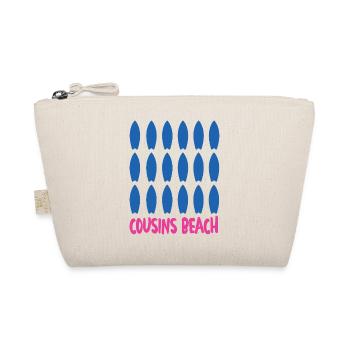 Cousins Beach – Surfboard - Bio-Täschchen - Natur - Vorne