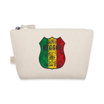 Motif drapeau reggae avec design culturel - Trousse biologique - nature - Devant