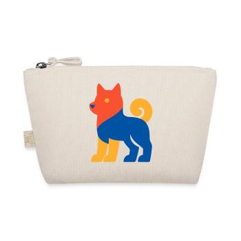 Pop Art Dog - Organic Pouch - nature - Front