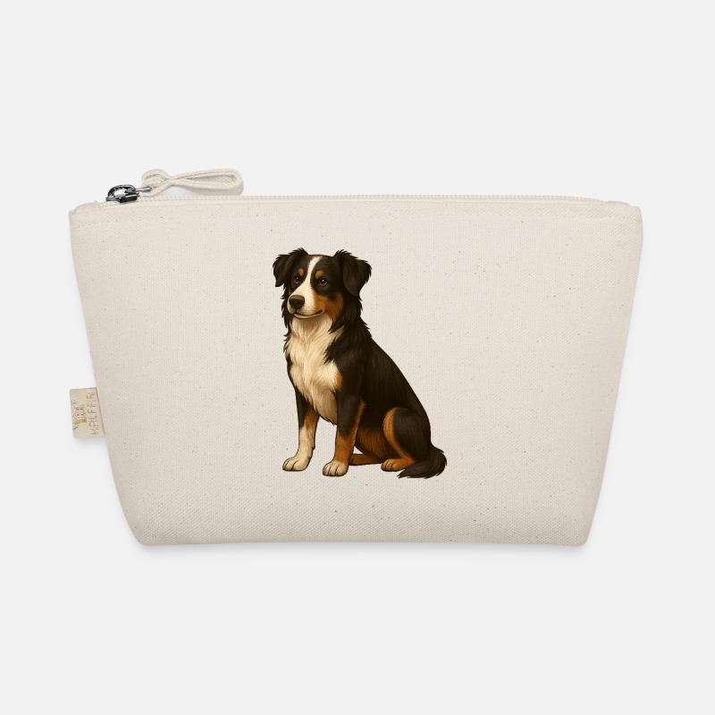 Border Collie Bio-Täschchen