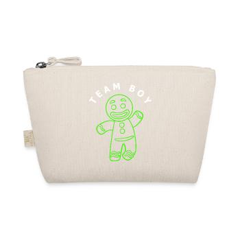 Pregnancy Birth Gingerbread Christmas - Organic Pouch - nature - Front