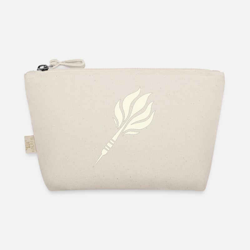 Dart Flame Design Organic Pouch