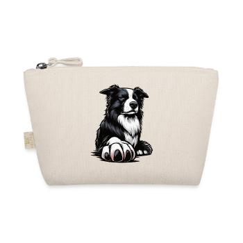 Border Collie Collie Owner Collie Lover - Organic Pouch - nature - Front