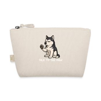 Talk to the Paw Husky Husky Owner Husky Owner - Organic Pouch - nature - Front