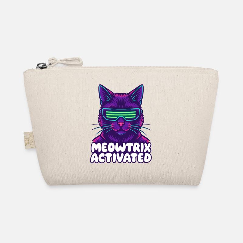 Meowtrix Activated Neon Cat Bio-Täschchen