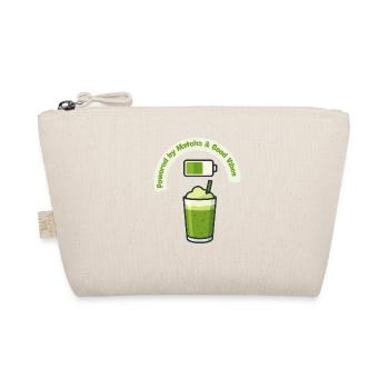 Matcha Energie Shake mit Guten Vibes - Organic Pouch - nature - Front