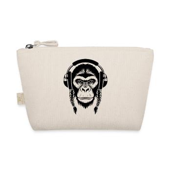 Urban Monkey Head Night Drive Edition Shirt - Organic Pouch - nature - Front