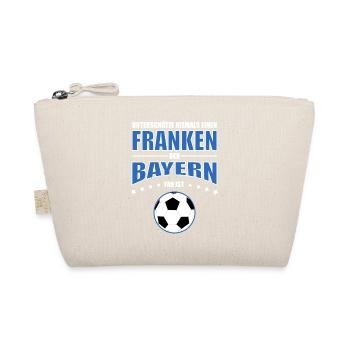 Franken - Bayern Fußball Fan - Bio-Täschchen - Natur - Vorne